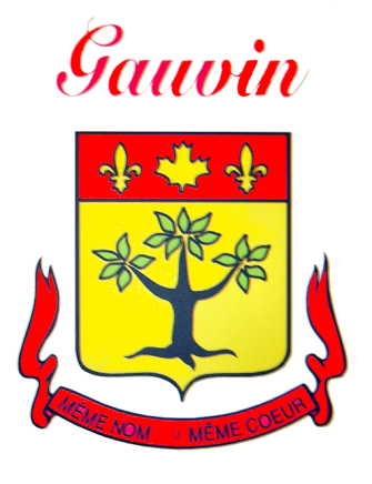 Gauvin Family Crest
